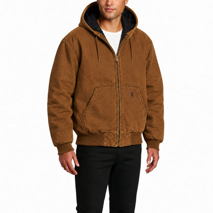 🔥Last Day Promotion!🔥CHT J130 Men's Loose Fit Washed Duck Insulated Active Jacket