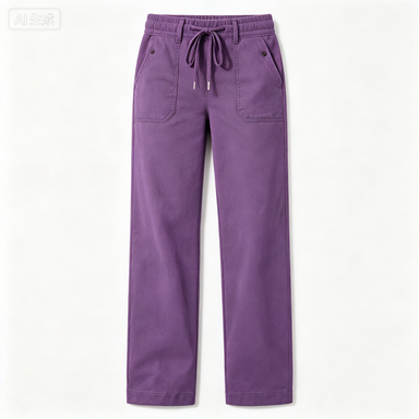 Women's High Stretch Mid Rise Straight Pants