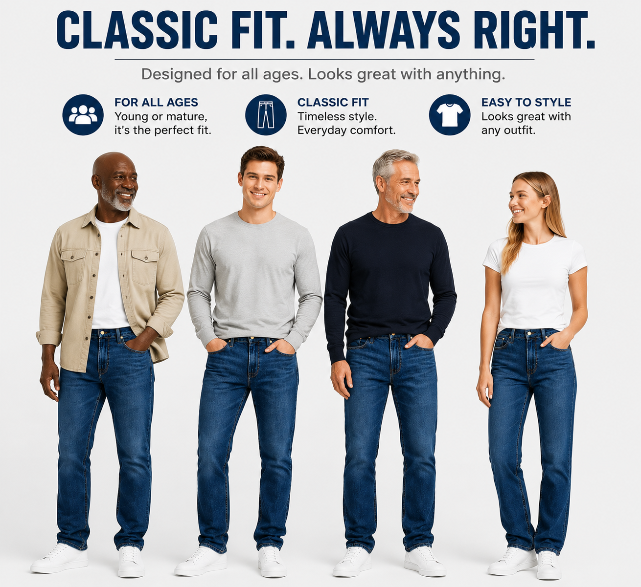 🔥 Clearance Sale — Limited Stock! 🔥ORIGINAL FIT JEANS