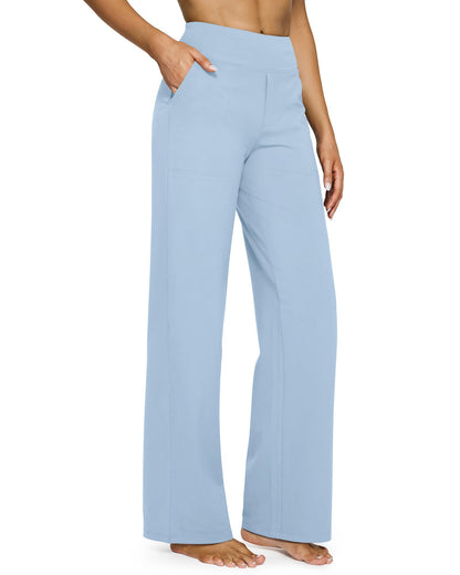 Women's wide leg pants with pockets
