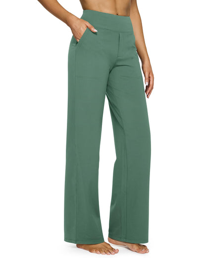 Women's wide leg pants with pockets