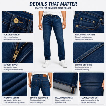 🔥 Clearance Sale — Limited Stock! 🔥ORIGINAL FIT JEANS